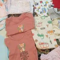 ۲۰دست لباس بچهگانه ۱۵عددتکی