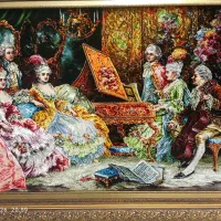 حراج حراج تابلو فرش دستباف و فرش خشتی فوق‌العاده