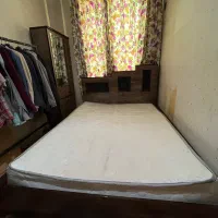 سرویس خواب MDFچهارتکه +تشک (آینه دار) ست کامل