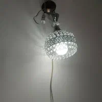 لوستر تک شعله و سقفی چهار شعله