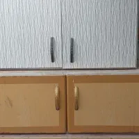 کابینت  فلزی نونو ۸۰سانتی بالا و کابینت بالای هود