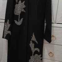 مانتو کرپ کنزو جواهر دوزی شده