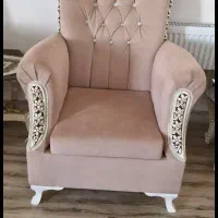 فروش ۲دست مبل باجلو مبلی هر دست ۱۵میلیون.|مبلمان خانگی و میز عسلی|صائین قلعه, |دیوار