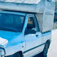 پراید وانت رنگ دارد شاسی ضربه دارد