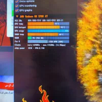 rx 5700xt xfx 2fan ultra|قطعات و لوازم جانبی رایانه|مهاباد (آذربایجان غربی), |دیوار