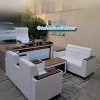 میز کنفرانس منحنی صندلی چرخدار جک مبل ست مدیروکیوم|مبلمان اداری|تهران, پونک|دیوار