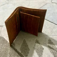 کیف پول چرم به همراه جا کارتی|کیف، کفش، کمربند|اهواز, ۲۰۰۰واحدی|دیوار