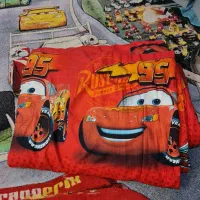 ست مکوین پتو پرده لوستر وفرش