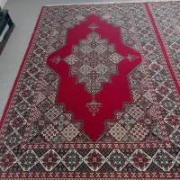 قالی زرشکی ۶ متری