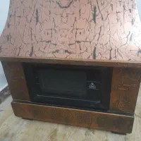 بخاری گازی جهان افروز بزرگ طرح شومینه