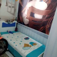 کمد لباس و ویترین و تخت نوجوان و تشک خوشخواب