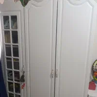 سرویس تخت و کمد کامل نوجوان در حد نو