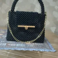 کیف مجلسی مرواریدی|کیف، کفش، کمربند|اصفهان, باتون|دیوار