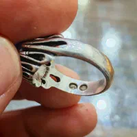 انگشتر یاقوت کبود برمه رکاب استاد کرد تهران|جواهرات|بجنورد, |دیوار