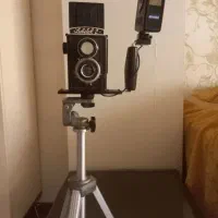 دوربین عکاسی لوبیتل و پایه دوربین velbon