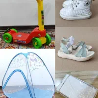 لوازم و اسباب بازی کودک در حد نو