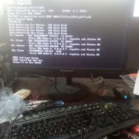 مانیتور 24اینچ لنوو|قطعات و لوازم جانبی رایانه|ملارد, |دیوار