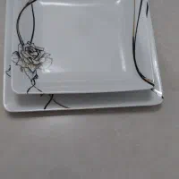 سرویس۵۶ پارچه تقدیس مدل رز گلد مشکی
