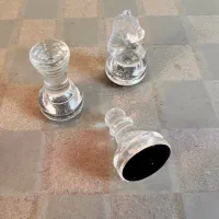 شطرنج شیشه ای حرفه ای