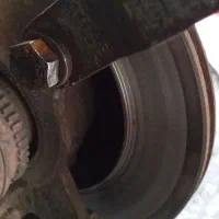 تراس دیسک ترمز خودرو.   سیار