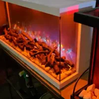 شومینه برقی مدرن حرفه ای|بخاری، هیتر، شومینه|مشهد, بهاران|دیوار