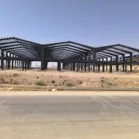 جوشکاری ساخت اسکلت فلزی سقف عرشه فولادی شیروانی