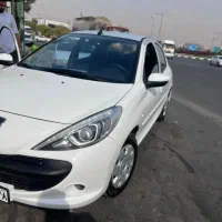 خودرو ۲۰۷ سفید سقف فلز مدل ۱۴۰۳