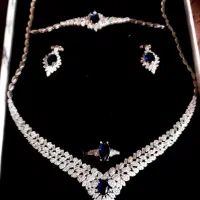 سرویس جواهری نقره زنانه(۹۲۵)