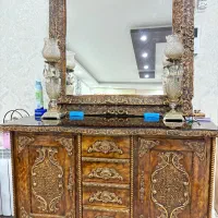 آینه کنسول|بوفه، ویترین، کنسول|قم, شاه سید علی|دیوار
