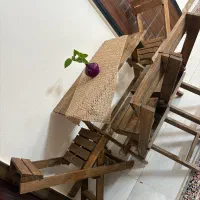 میزوصندلی چوبی تاشو