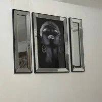 تابلو سه تیکه آینه ای