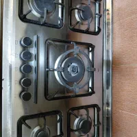 گازرومیزی استیل کن ایتالیایی تمیز|اجاق گاز و لوازم برقی پخت‌وپز|اصفهان, قائمیه|دیوار