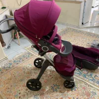 کالسکه stokke xplory هلندی همراه همه اکسسوری ها