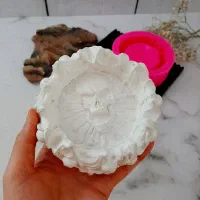 زیر سیگاری طرح جمجمه|صنایع دستی و سایر لوازم تزئینی|گناباد, |دیوار