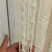 بافت انواع منسوجات مکرومه|صنایع دستی و سایر لوازم تزئینی|چهاردانگه (تهران), |دیوار