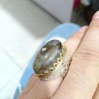 دو عدد انگشتر نقره‌ای سلیمانی|جواهرات|سوسنگرد, |دیوار