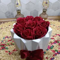 گل رز روبانی