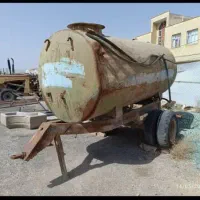 تانک آب فلزی تک محور (چرخ دار)|خودرو سنگین|مبارکه, |دیوار