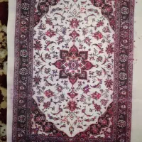 فرش طرح کاشان روی دار.که بادار وپشم وتمام وسایل|فرش|کرمانشاه, |دیوار