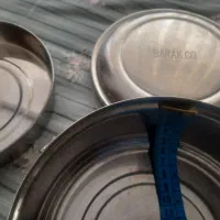 ظرف غذا و سیر له کن و چاقو کوشکوب و چای صاف  کن