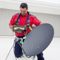 تنظیم و نصب آنتن و تلوزیون دیواری تا ۱۲ بامداد