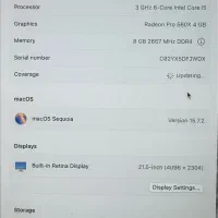 IMAC 2019 Retina 4K 21.5 inch