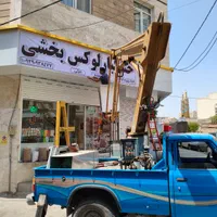 بالابر لجور نیسانی . اجاره جرثقیل سبد دار|خدمات پیشه و مهارت|تهران, شهرک گلها (تهرانسر)|دیوار