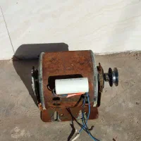 موتور ماشین لباسشویی قدیمی سوخته