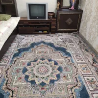 فرش ۹ متری نو نو طرح حوض نقره ۱۲۰۰ شانه