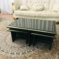 میز جلو مبلی و ۴عدد عسلی باهم بسیار سالم