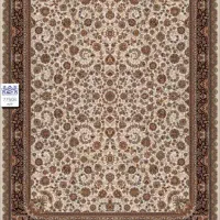 فرش ماشینی 12متری کرم 700 شانه دیبا|فرش|بیرجند, |دیوار