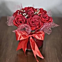 فروش انواع گل ربانی و شمع گل