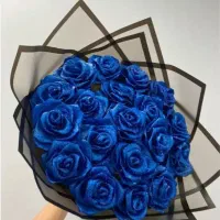 دسته گل های جاودان جنس شمع وروبان