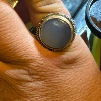 انگشتر عقیق سوسنی
